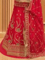 Rooprani Semi Pure Rajputi Poshak- Gajari - Image 2