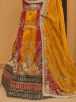 Ruhi Gold Crush Rajputi Poshak- Yellow - Image 2