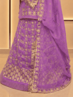 Readymade Semi Pure Rajputi Poshak- Pink - Image 2