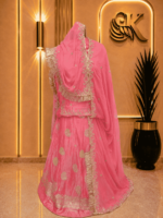 Aditi Fendy Silk Rajputi Poshak
-  Pink