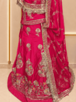 Gauri D natural Rajputi Poshak- Cherry Red - Image 2