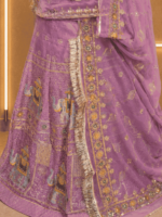 Mahi Fendy Silk Rajputi Poshak
-  Light Pink - Image 2