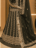 Banarasi Rajputi Poshak - Green - Image 2