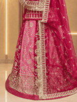 Radhika Semi Pure Rajputi Poshak - Pink - Image 2