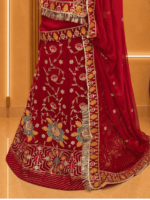 Avika NC Moss Rajputi Poshak - Red - Image 2