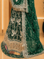 Gharchola  Rajputi Poshak
-  Green - Image 2