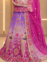 Amaya Semi Pure Rajputi Poshak- Rose Pink - Image 2