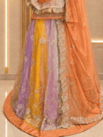 Avisha Organza Rajputi Poshak- Peach - Image 2