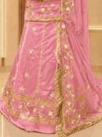 Lavya Satin Rajputi Poshak - Baby Pink - Image 2
