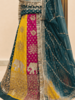 Sameera Banarasi Rajputi Poshak - Green - Image 2