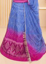 Apsara Organza Rajputi Poshak
 - Grey - Image 2