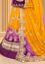 Avni Semi Pure Rajputi Poshak-  Yellow - Image 2