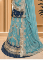 Avni Semi Pure Rajputi Poshak
- Sea Green - Image 2