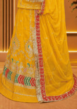 Amara Fendy Silk Rajputi Poshak
- Yellow - Image 2