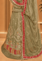 Amara Fendy Silk Rajputi Poshak
- Green - Image 2