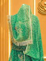 Arpita Rai bandhej Rajputi Poshak
- Green - Image 3