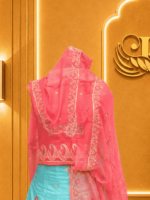 Aishwarya Silk Rajputi Poshak
- Sky Blue - Image 3