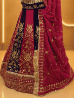 Rajrani Semi Pure Rajputi Poshak- Rani - Image 2