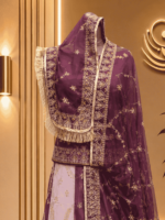 Rooprani Semi Pure Rajputi Poshak- Pink - Image 3