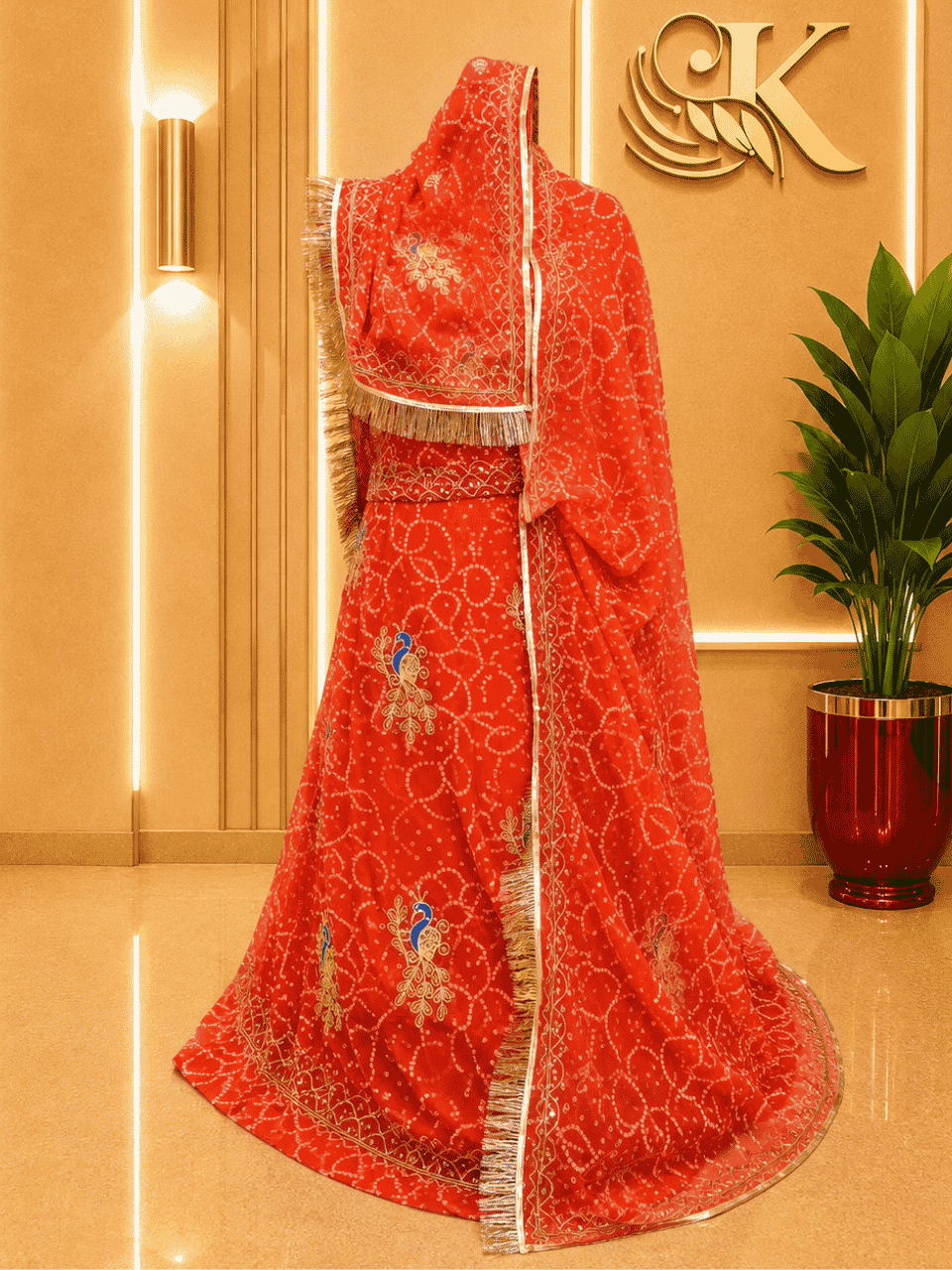 untitled-design-2-104 Arpita Rai bandhej Rajputi Poshak
- Red - Image 1