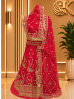 Rooprani Semi Pure Rajputi Poshak- Gajari