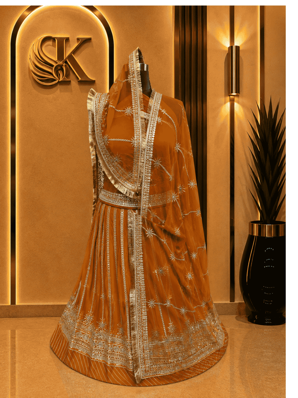 untitled-design-2-151 Tara Semi Pure Rajputi Poshak- Gold - Image 1