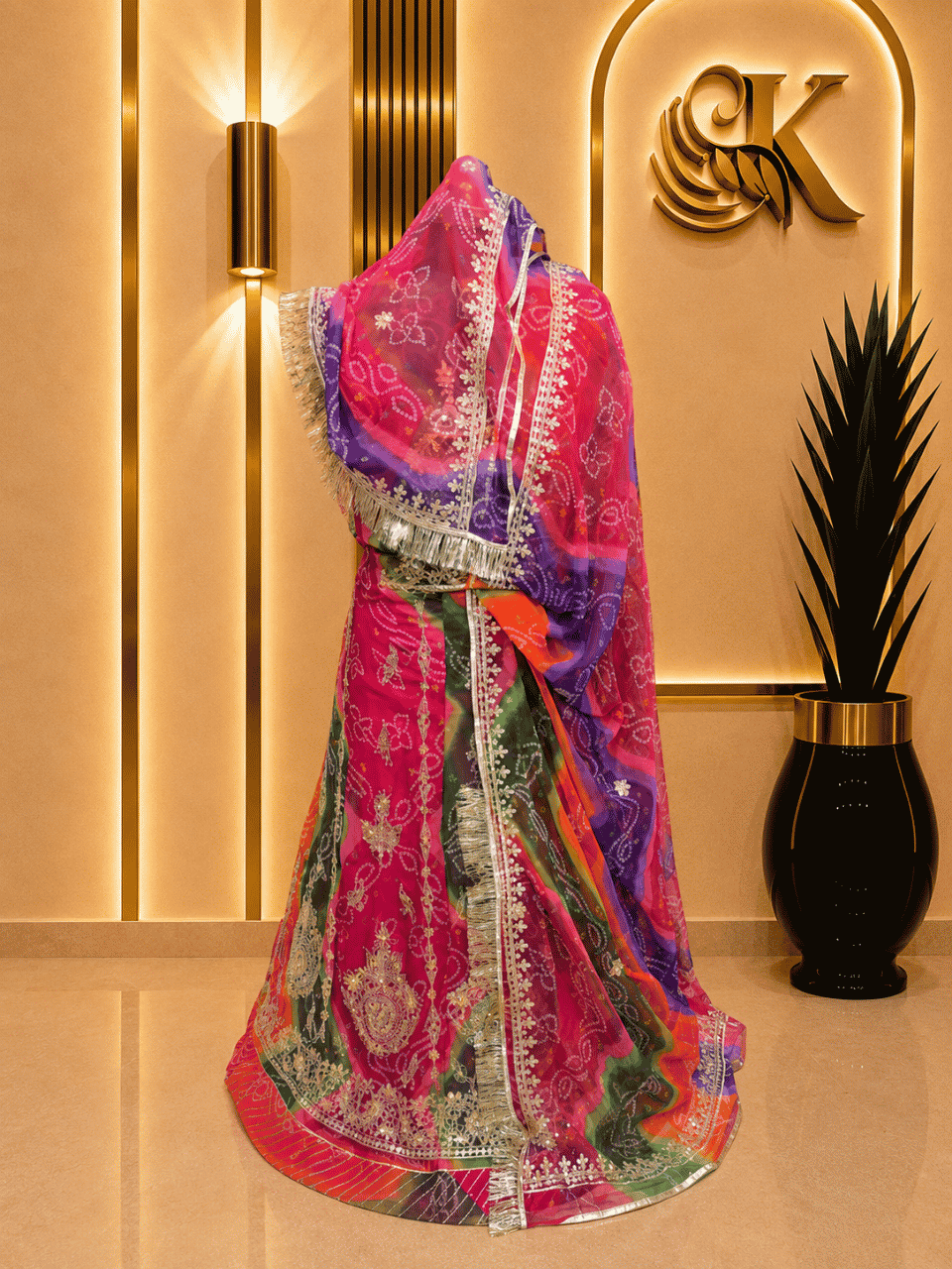 untitled-design-2-175 Sumitra Semi Pure Rajputi Poshak - Pachranga 3 - Image 1