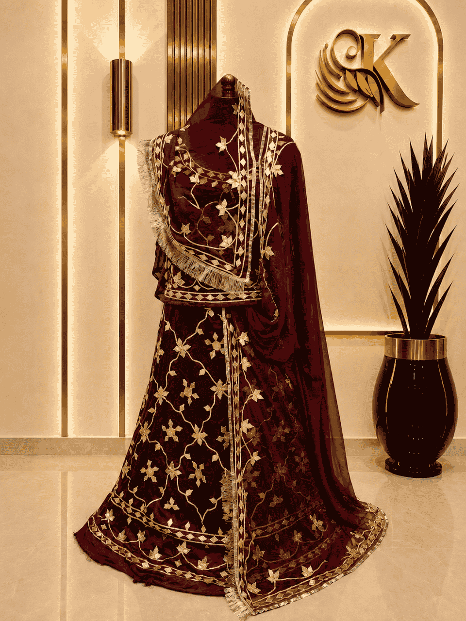 untitled-design-2-180 Aanya Satin Rajputi Poshak - Maroon - Image 1