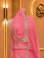 Aditi Fendy Silk Rajputi Poshak
-  Pink - Image 3