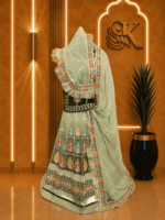 Bani NC Moss Rajputi Poshak - Green