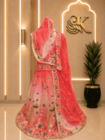 Amaya Semi Pure Rajputi Poshak- Pink