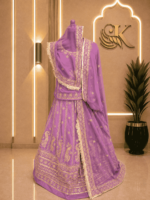 Charvi D natural Rajputi Poshak- Light Pink