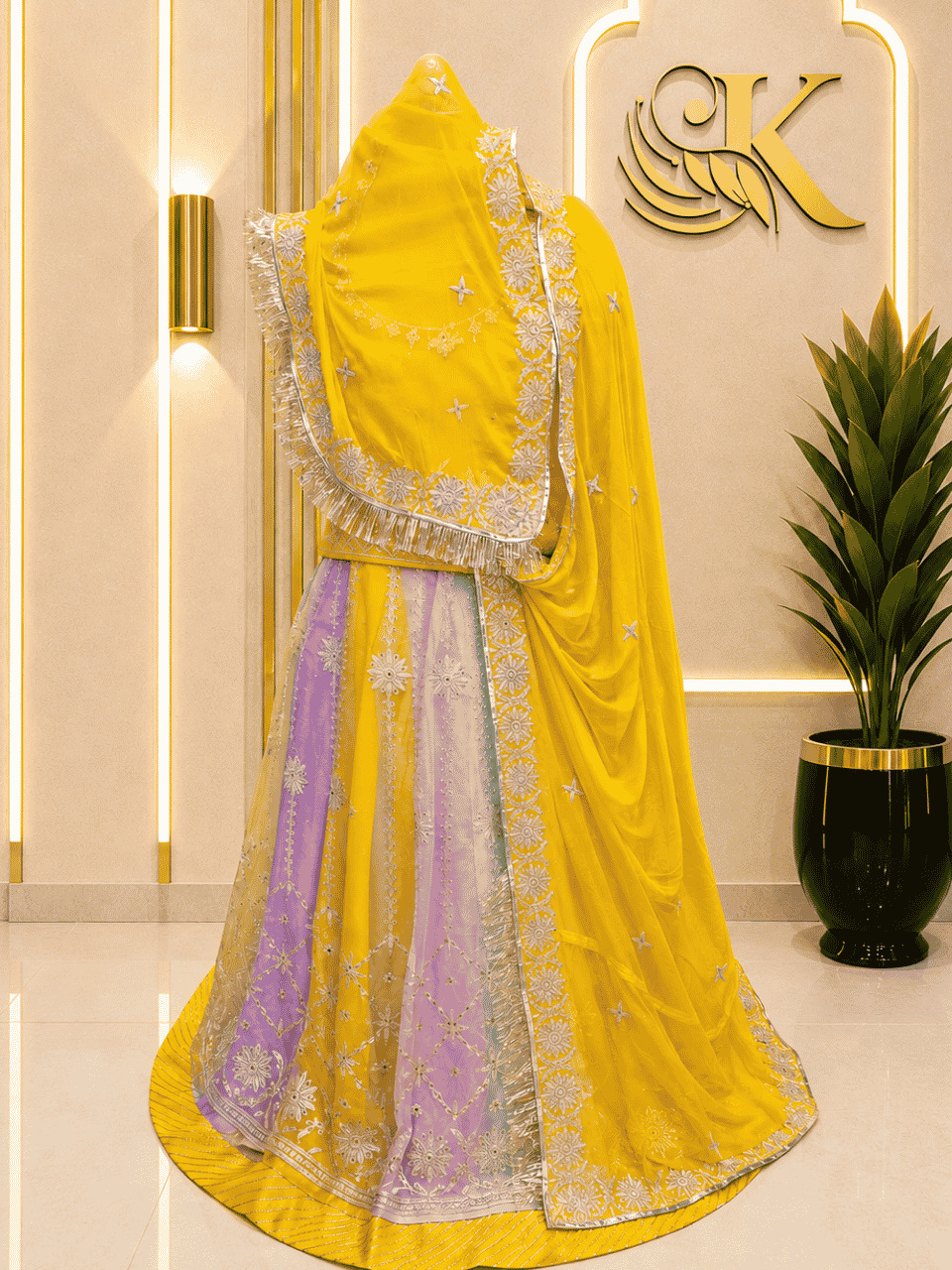 untitled-design-2-288 Avisha Organza Rajputi Poshak- Yellow - Image 1