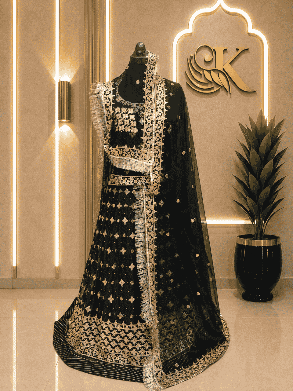 untitled-design-2-293 Zoya Semi Pure Rajputi Poshak - Green - Image 1