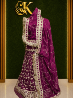 Shanaya Frendy Silk  Rajputi Poshak- Wine