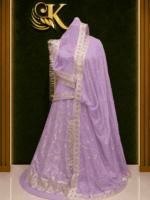 Shanaya Frendy Silk  Rajputi Poshak- Levender