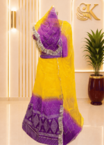 Apsara Organza Rajputi Poshak
 - Yellow
