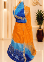 Apsara Organza Rajputi Poshak
 - Orange