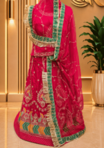 Amara Fendy Silk Rajputi Poshak
-  Red