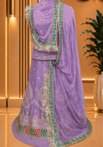 Amara Fendy Silk Rajputi Poshak
- Levender