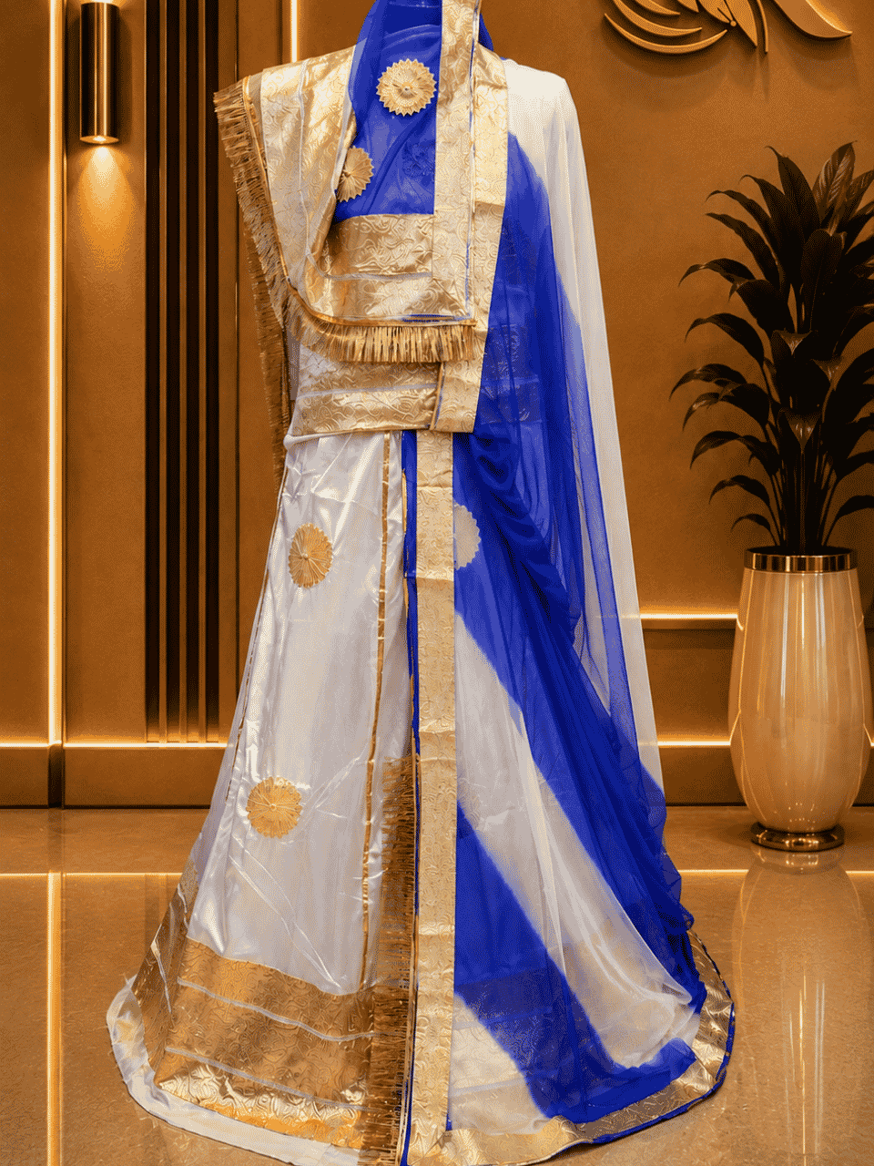 untitled-design-2-92 Anjali Satin Rajputi Poshak - Royal Blue - Image 1