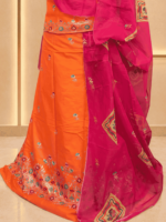 Aarohi Cotton Rajputi Poshak - Mustard - Image 2