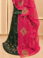 Aarohi Cotton Rajputi Poshak - Green - Image 2