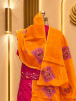 Aarohi Cotton Rajputi Poshak - Pink - Image 3