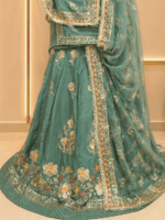 Gauri D natural Rajputi Poshak- Elaichi Green - Image 2