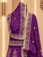 Camel Semi Pure Rajputi Poshak- Wine - Image 3
