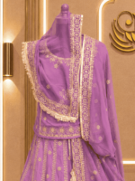 Charvi D natural Rajputi Poshak- Light Pink - Image 3