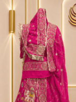 Mehak Semi Pure Rajputi Poshak- Rani - Image 4