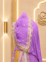 Avisha Organza Rajputi Poshak- Levender - Image 3