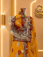 Piliya Semi Pure Rajputi Poshak 2 - Image 3